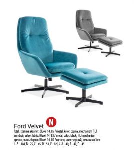 Ford Velvet krēsls ― Krēslu veikals Bruņinieku 98,Rīga, 10.00-18.00, tālr.67205028, 29104805