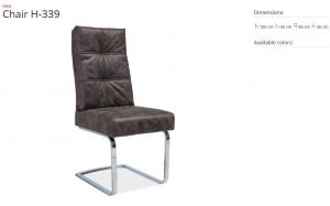 H-339 dark brown krēsls ― Krēslu veikals Bruņinieku 98,Rīga, 10.00-18.00, tālr.67205028, 29104805